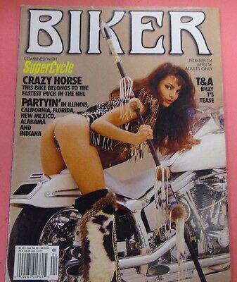 Biker Magazine Crazy Horse #134 1996 060713lm-epa
