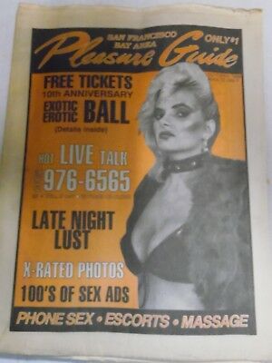 Pleasure Guide Newspaper San Francisco Bay Area October 1989 052618lm-ep