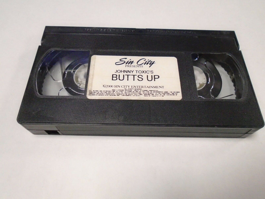 Johnny Toxic's Butts Up Sin City 2000 Adult VHS 051419AMP