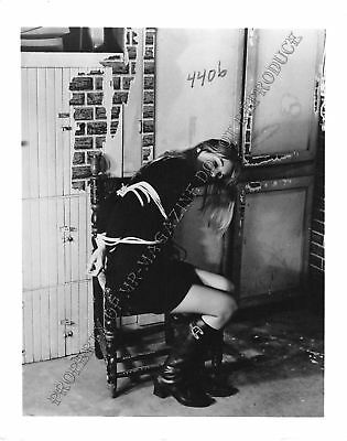 Adult Photo Vintage B&W 4x5 Bondage Beautiful Blonde Bound Dominated 324XU