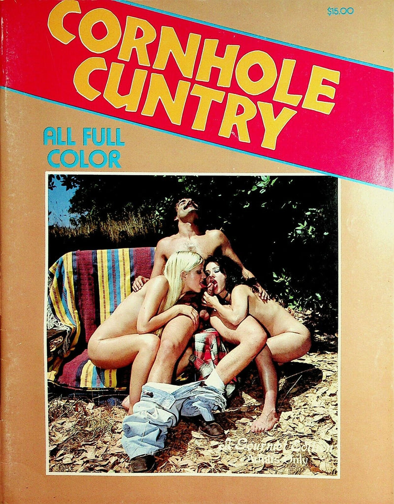 Cornhole Cuntry Magazine Our Threesome #1 1980's Gourmet 021821lm-ep