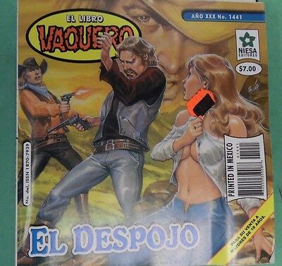 VAQUERO- EL DESPOJO Spanish Graphic Comic Novel #1441 070617lm-ep2