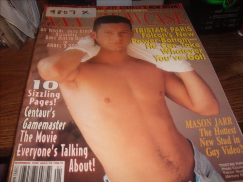 XXX Showcase Adult Gay Male Magazine July 1998 Tristan Paris