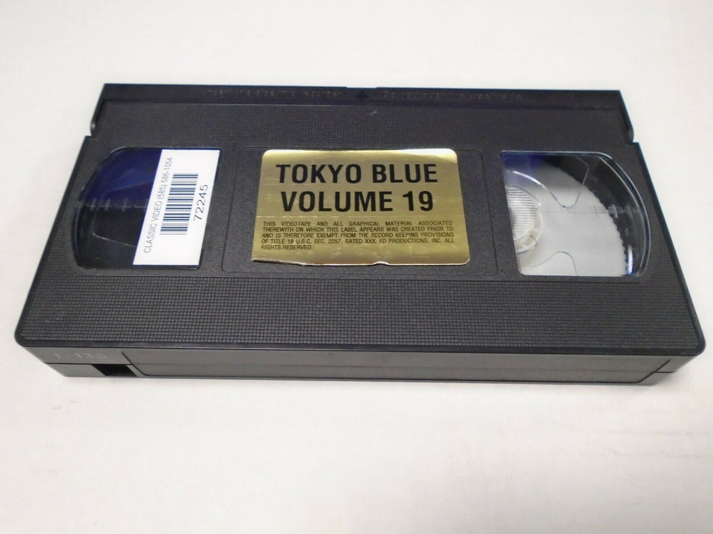 Tokyo Blue Vol 19 Vintage Adult VHS 051019AMP