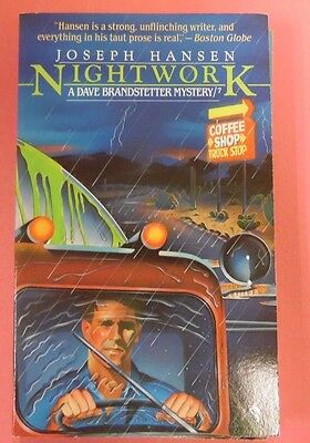 Night Work Novel by Joseph Hansen 1984 073113lm-epa