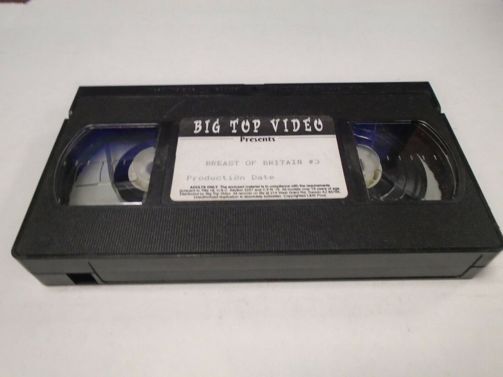 Breast of Britain #3 Big top Video Adult VHS 032919AMP3