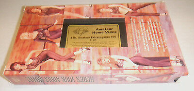 Amateur Extravaganza Busty Adult VHS Tape #56 4hrs XXX vg 031614lm-ep