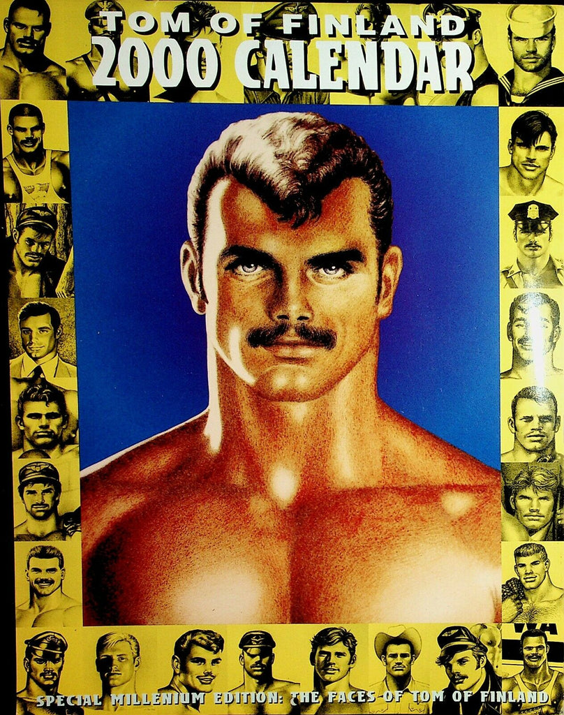 Tom Of Finland 2000 Wall Calendar Millenium Edition 112320lm-ep2