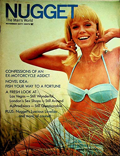 Nugget Magazine Centerfold Girl Barbara November 1968