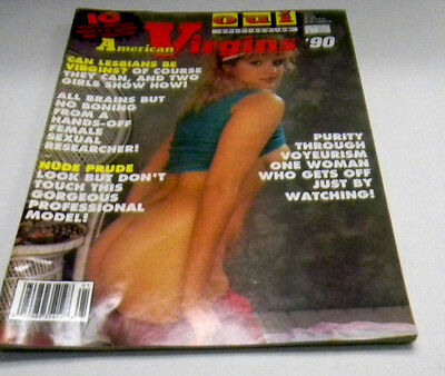 American Virgins'90 Busty Adult Magazine vg 030714lm-ep