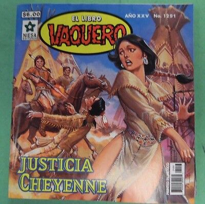 VAQUERO- JUSTICIA CHEYENNE Spanish Graphic Comic Novel #1291 070617lm-ep2
