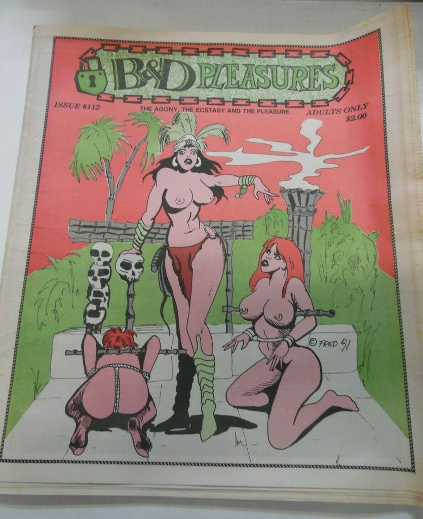 B & D Pleasures Newspaper A Mater Of Trust #112 1992 013020lm-ep
