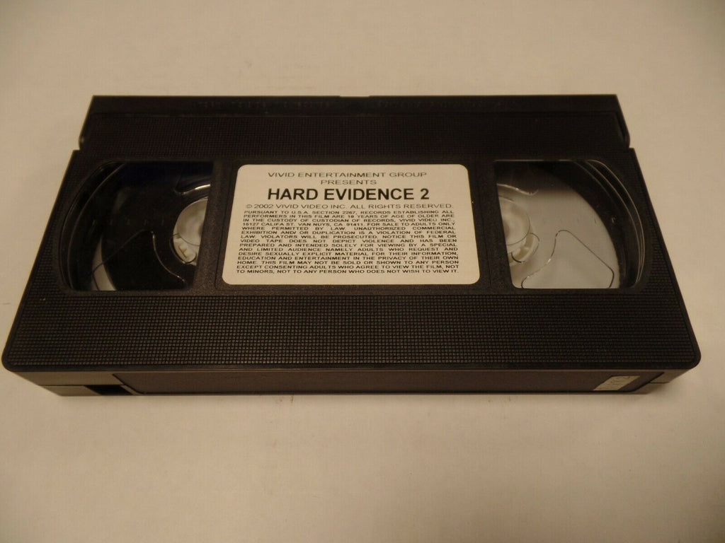 Hard Evidence 2 Vivid Entertainment Adult VHS 051619AMP