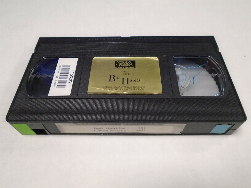 Bad Habits Deidre Holland VCA Pictures Adult VHS 021519AMP2