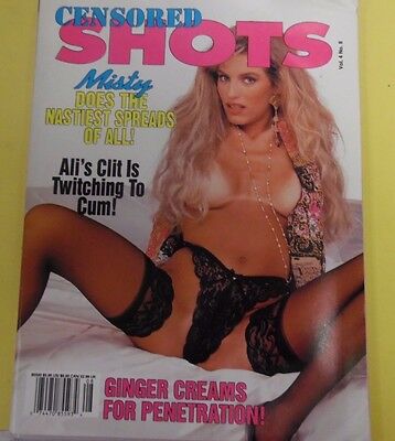 Censored Shots Magazine Misty Spreads vol.4 #8 1995 061313lm-epa