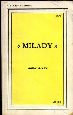 Milady Adult Novel by Jack Olley 1968 080918lm-ep
