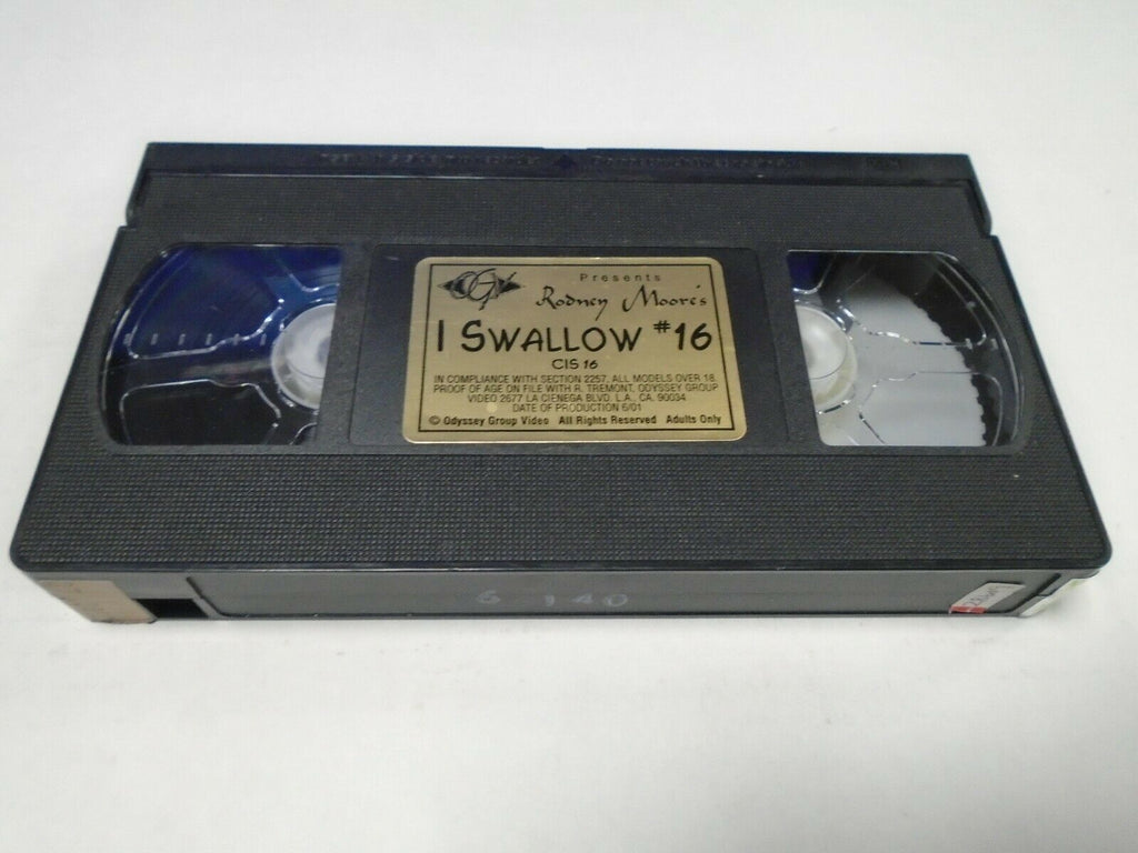I Swallow #16 Rodney Moore 2001 Odyssey Group Adult VHS 032919AMP
