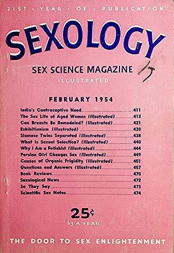 Sexology Sex Science Magazine Illustrated Why Am I A Fetishist February 1954