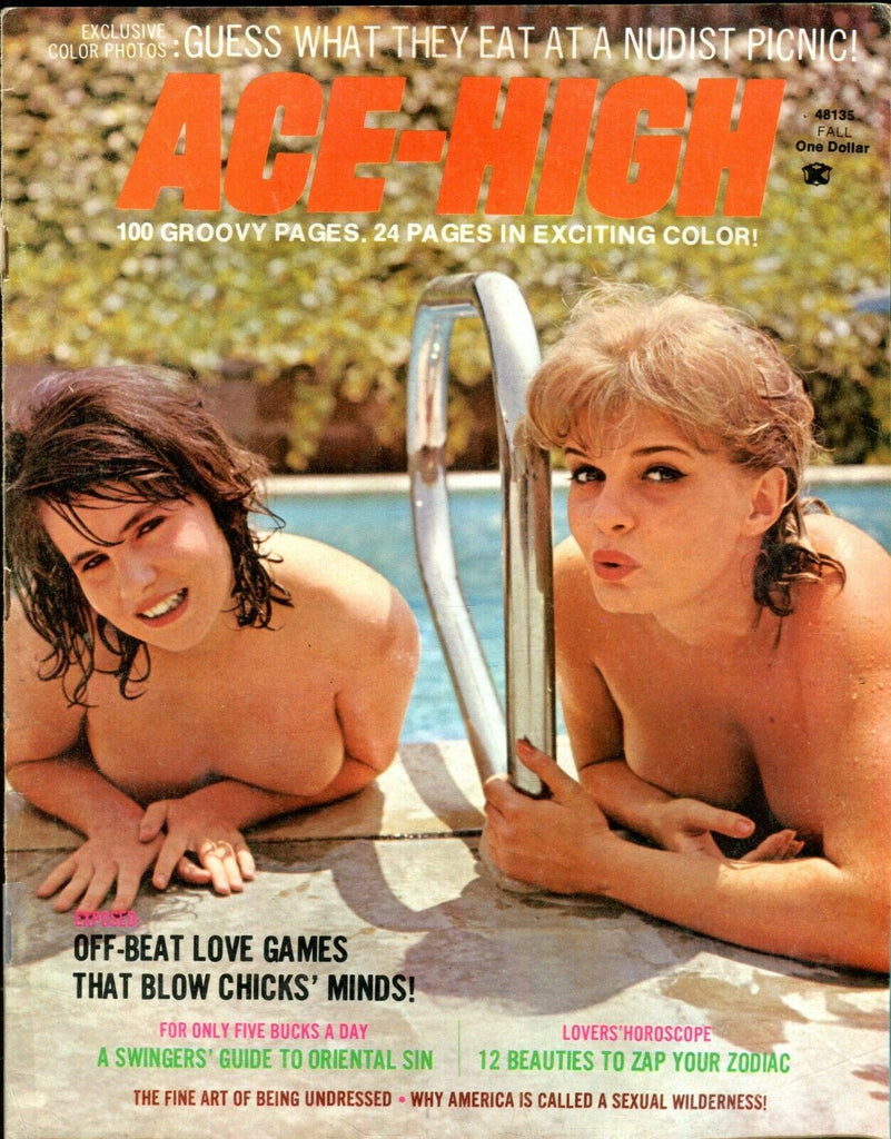 Ace-High Ace-High Magazine Ruth Anderson Fall 1971 100819lm-ep - Used