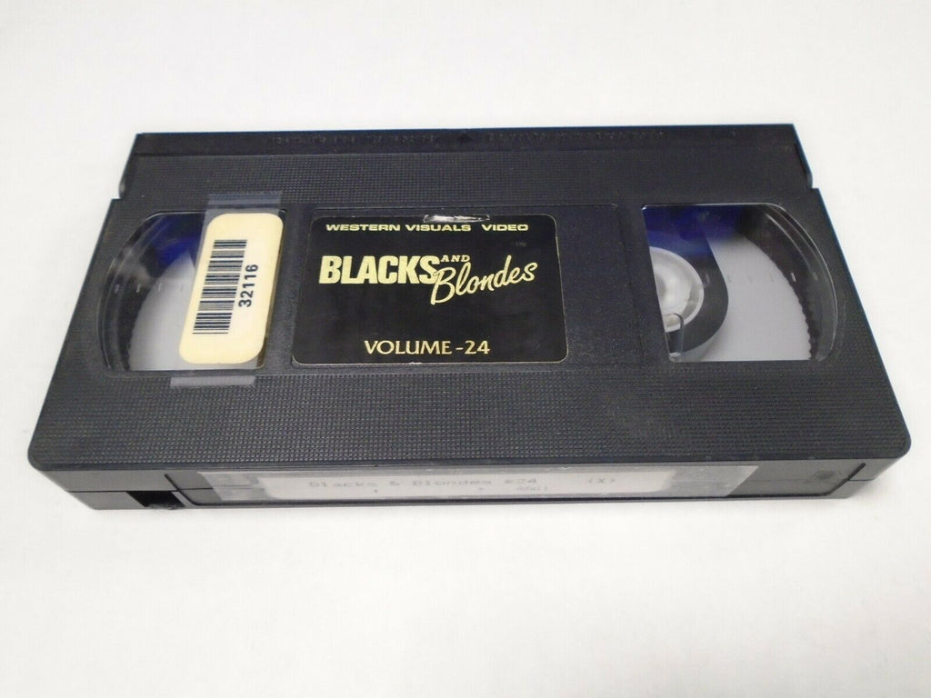 Blacks and Blondes #24 Interracial Adult VHS 030519AMP2