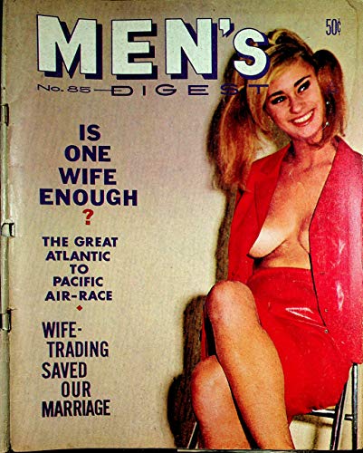 Men's Digest Magazine Covergirl Carol Lynley / Is One Wife Enough? #85 December 1967 020226lmp