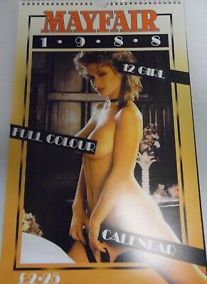 Mayfair Calendar 1988 13 1/2" x 8 1/2" Carol Lord 052218lm-ep