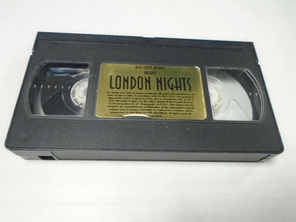 London Nights 1996 Blue Coyote Pictures Adult VHS 070519AMP3