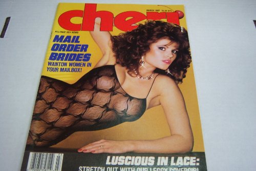 Cheri Busty Adult Magazine "Luscious in Lace" March 1987