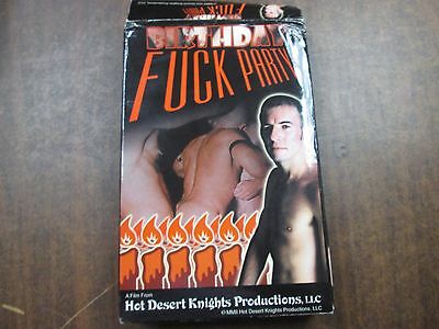 Birthday Fuck Party Hot Desert Knights Prod Gay Male VG Adult VHS 051215amp4