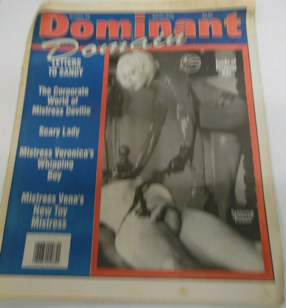 Dominant Domain Newspaper Mistress Poison #68 1998 122119lm-ep2