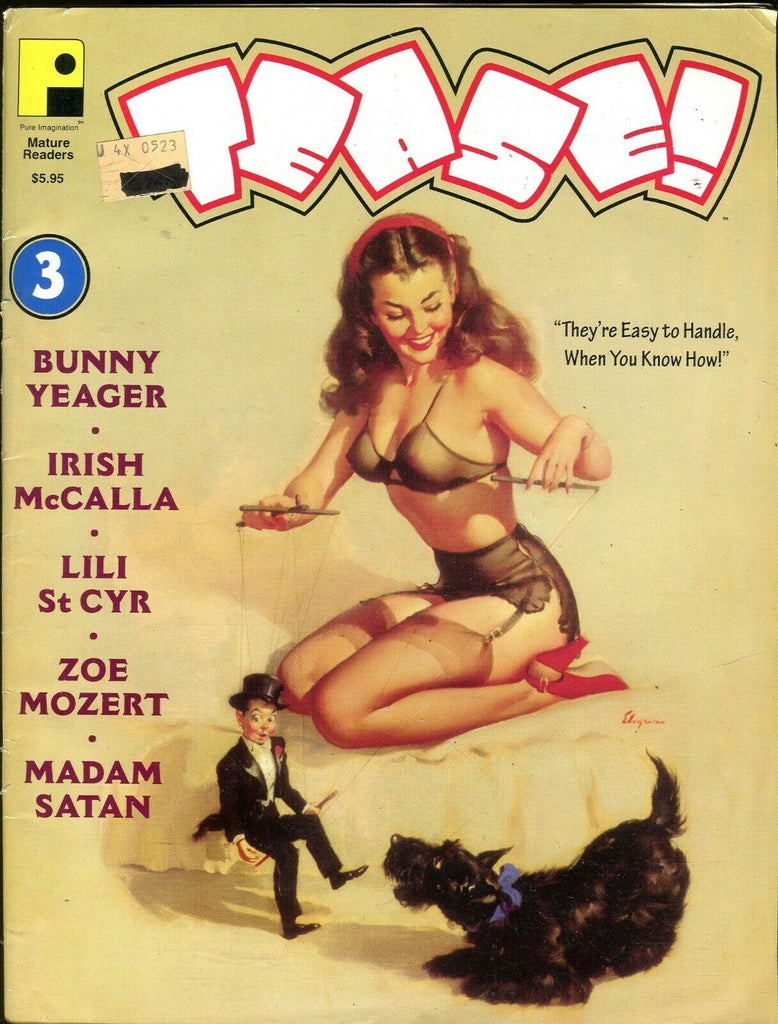 Tease! Magazine Bunny Yeager / Lili St. Cyr #3 1995 070819lm-ep