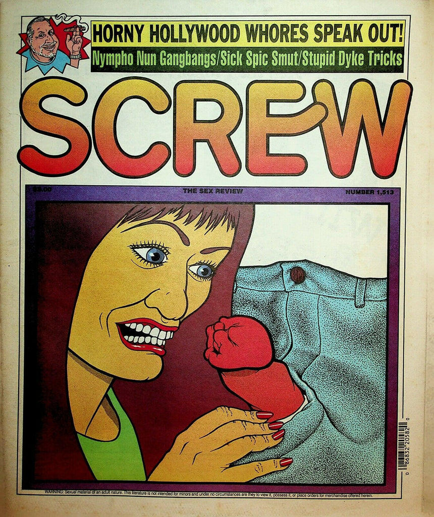Screw Newspaper Horny Hollywood Whores #1513 March 2, 1998 022520lm-ep