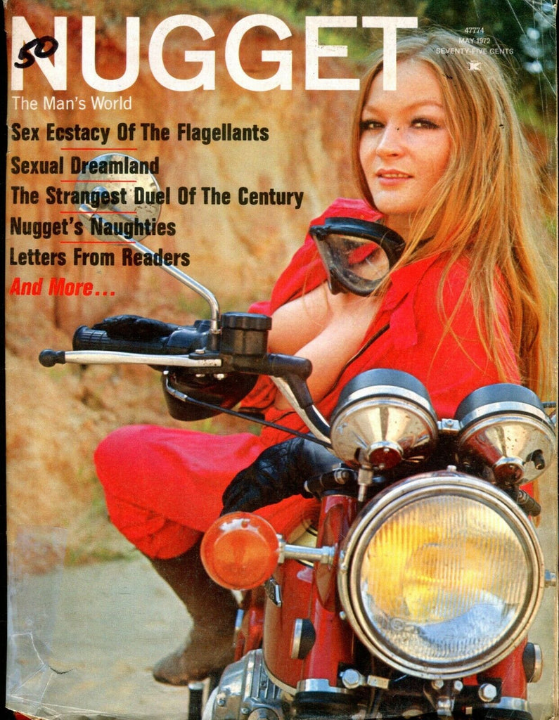 Nugget Magazine Centerfold Girl Pat Conley May 1972 072319lm-ep