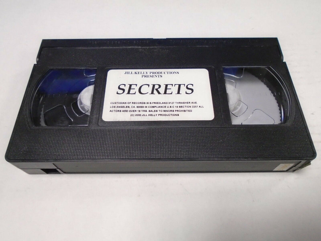 Secrets 2000 Jill Kelly Productions Adult VHS 040419AMP3