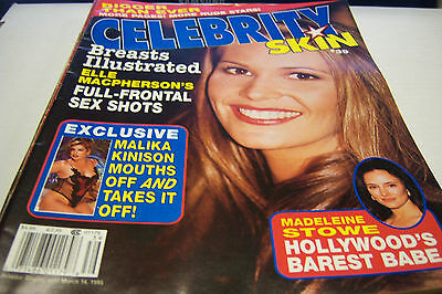 Celebrity Skin Busty Adult Magazine "Elle Macpherson" #39 1995 031913lm-ep