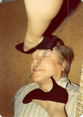 Adult 1970s Photo 3.5x5 Foot Fetish Man Stepped on High Heels Bondage 207HS