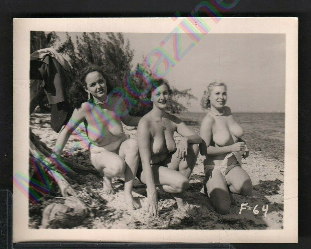 Vintage B&W Risque Pinup 4" x 5" Sexy Blonde and Brunettes Cheesecake AU48