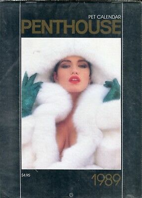 Penthouse Pet Calendar 1989 Janine & More! new/sealed 021118lm-ep
