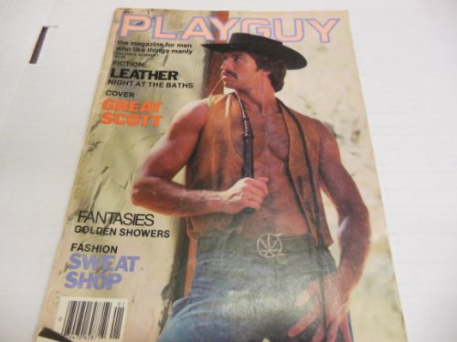 Play Guy Gay Adult Magazine - Vol 4 No 1 - "Great Scott" "Sweat Shop"