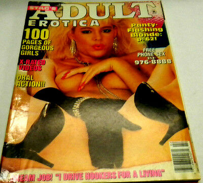 Adult Erotica Busty Magazine"Panty-Flasing" February 1988 gd060213Lm-ep
