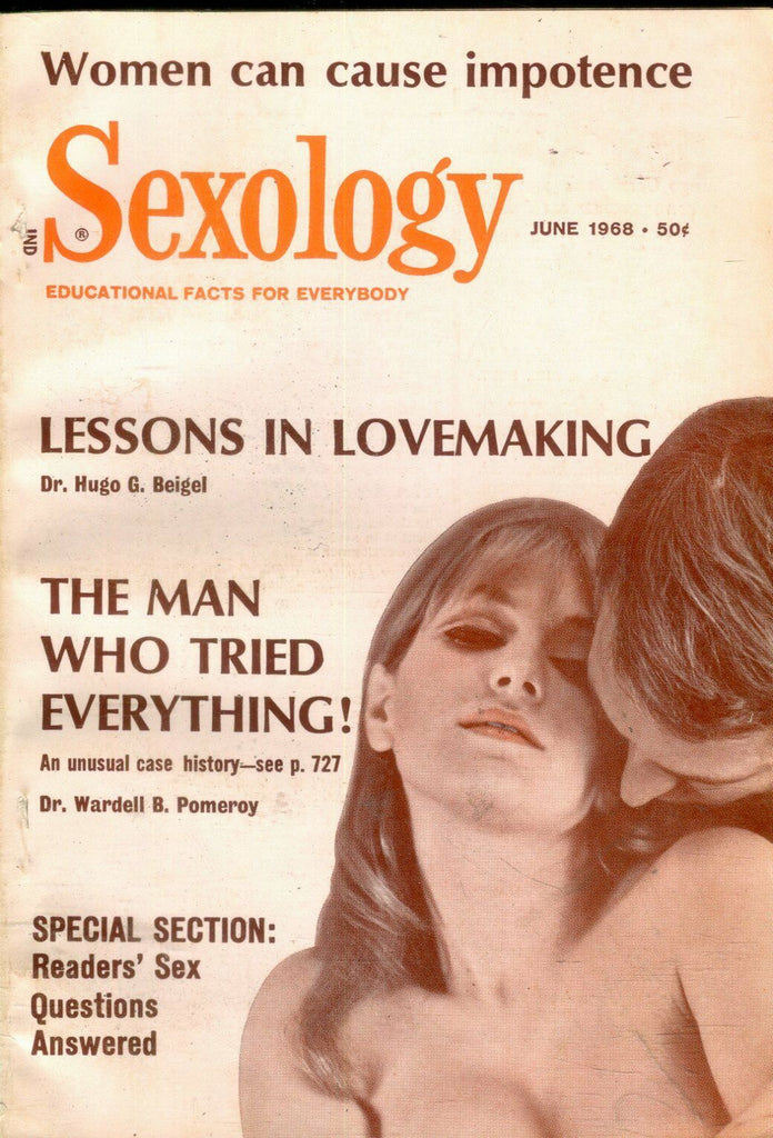 Sexology Digest Lessons In Lovemaking June 1968 021019lm-ep