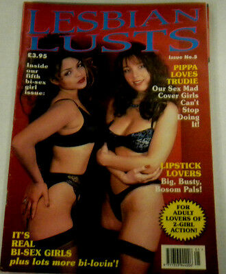 Lesbian Lust Busty Adult Magazine "Bi-Lovin!" #5 1994 ex/cln050713Lm-ep - Used