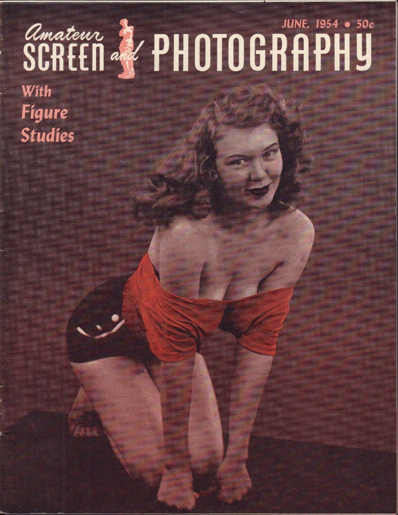 Amateur Screen And Photography June 1954 Vintage Pin-ups EX 110916DBE