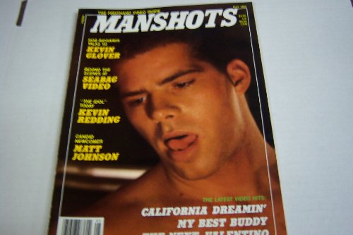 Manshots Firsthand Gay Video Guide Magazine  Cover Guy John Davenport  May 1989