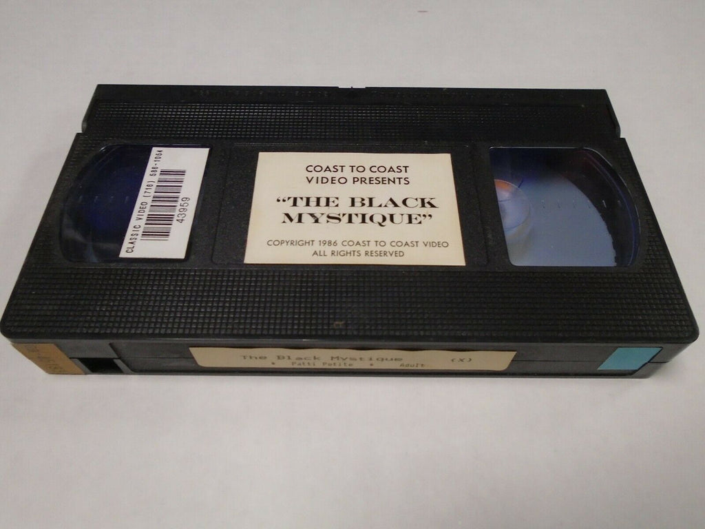 The Black Mystique 1986 Patti Petite Coast to Coast Adult VHS 030519AMP