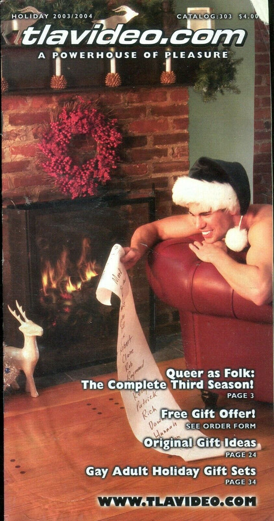 TLA Video.Com Gay Catalog Gay Holiday Gift Sets #303 Holiday 2003 110119lm-ep