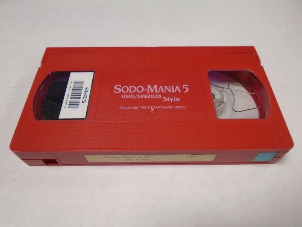 Sodo Mania 5 Euro/American Style 1993 Debi Diamond Adult VHS 040519AMP