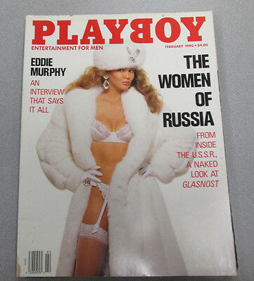Playboy Adult Magazine Women Of Russia February 1990 vg 030315lm-ep