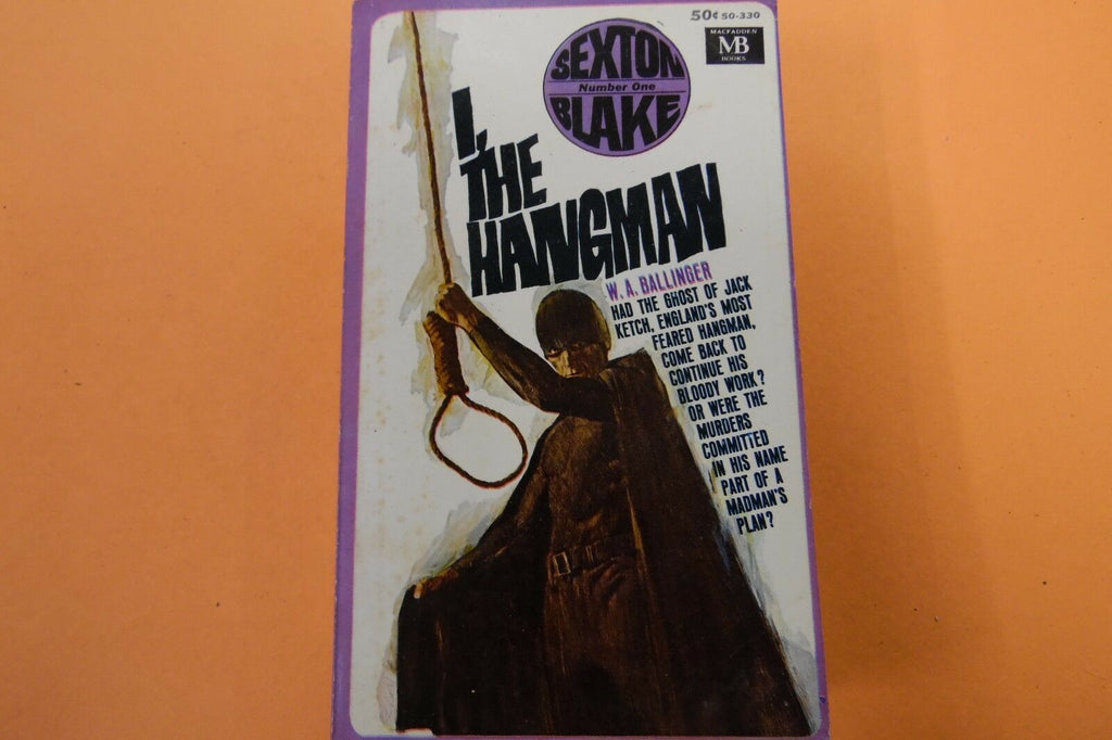 I, The Hangman Adult Novel by W.A. Ballinger 1967 110216lm-ep2