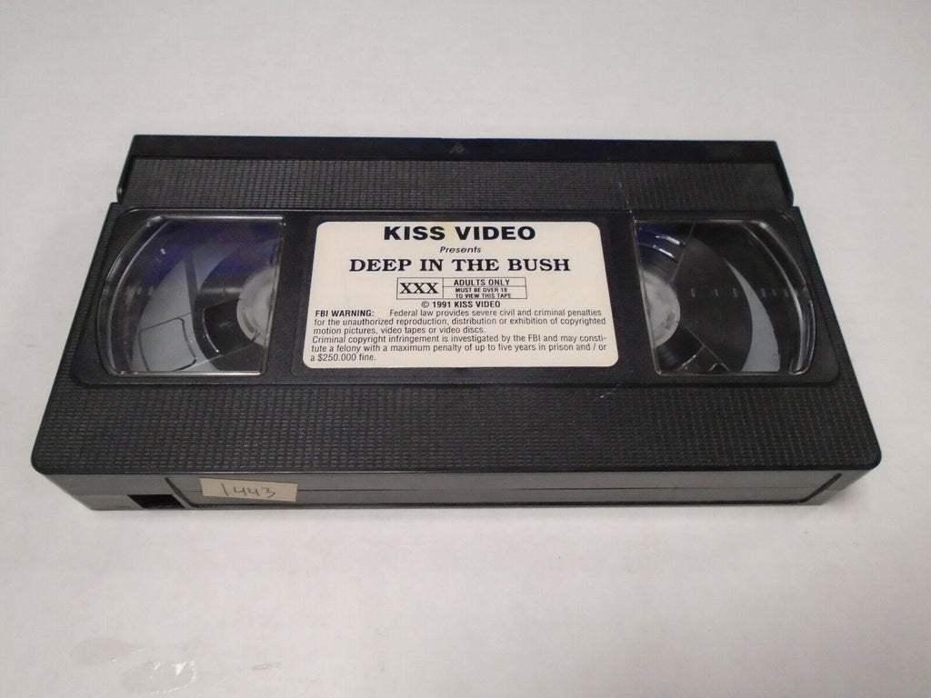 Deep in the Bush 1991 KISS Video Adult VHS 051319AMP